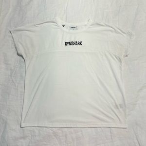 White Gymshark Tee